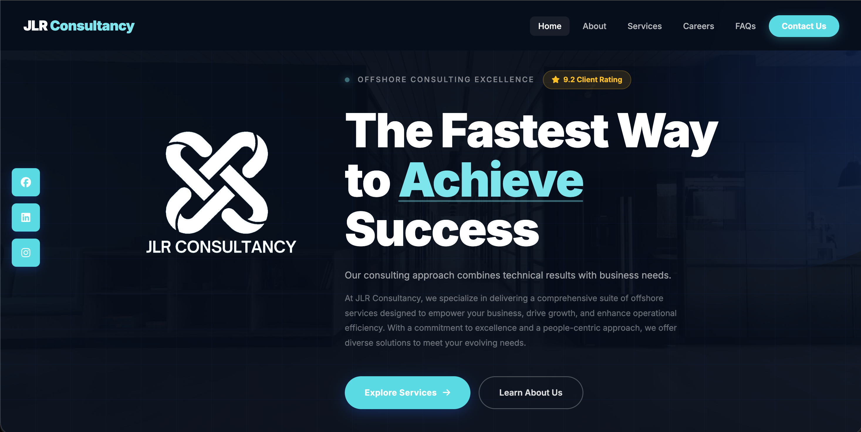 JLR Consultancy Website